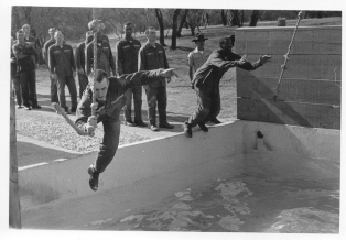 1980s force lackland air bmt falling af 80s into writework trainees 1962 english flight